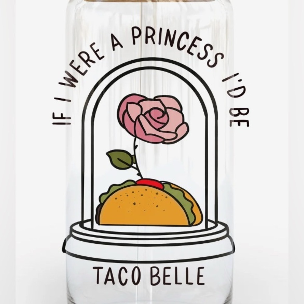 Taco Belle Cup Decal D75